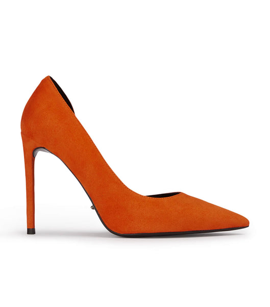 Tony Bianco Alyx Aperol Suede 10.5cm Court Shoes Orange | XMYBH37125