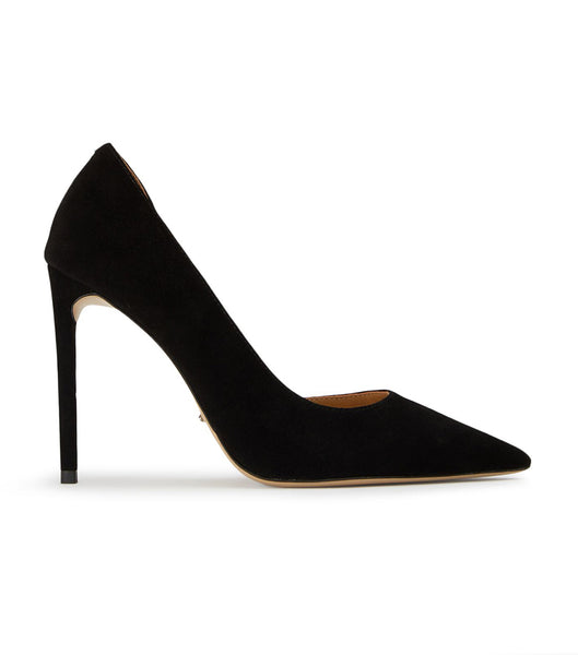 Tony Bianco Alyx Black Suede 10.5cm Event Heels Black | DMYKV37338