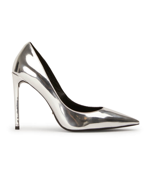 Tony Bianco Anja Silver Shine 10.5cm Bling Heels Silver | AMYWC16083