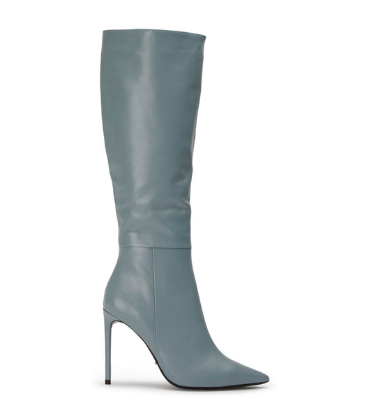 Tony Bianco Apollo Steel Nappa 10.5cm Heeled Boots Grey | MMYFT99800