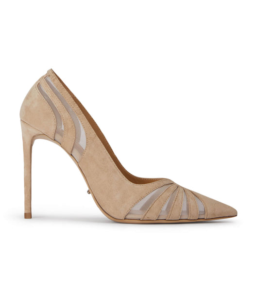 Tony Bianco Arrow Blush Suede 10.5cm Court Shoes Pink | YMYGT59989