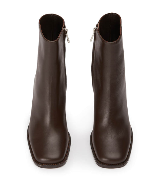 Tony Bianco Astoria Choc Como 8.5cm Ankle Boots Chocolate | GMYUC55429