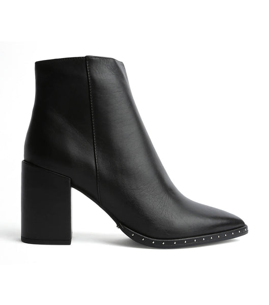 Tony Bianco Bailey Black Albany 8.5cm Ankle Boots Black | GMYEC39021