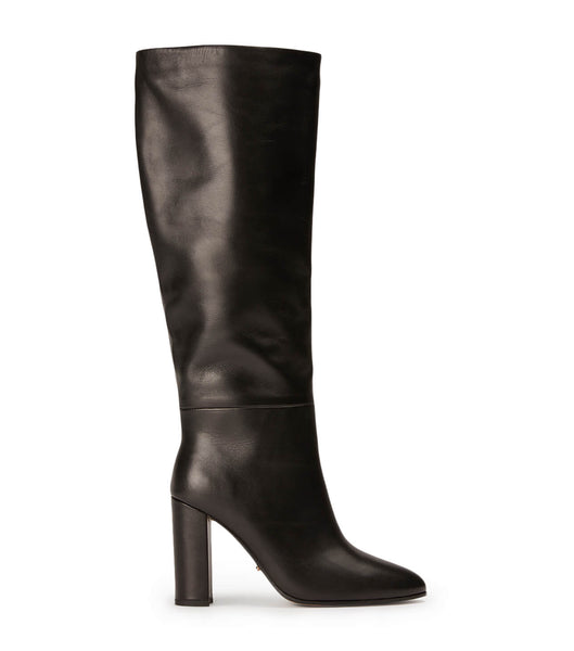 Tony Bianco Boss Black Como 9.5cm Heeled Boots Black | MYQAV51156