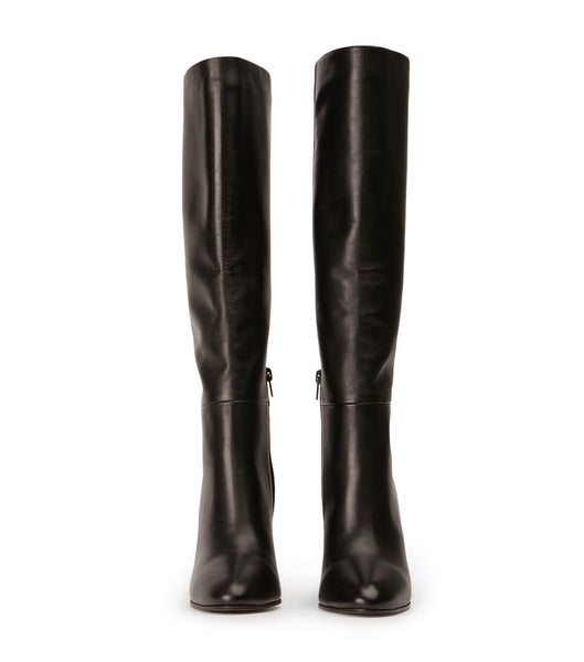 Tony Bianco Boss Black Como 9.5cm Knee High Boots Black | MYNZX75540