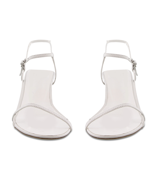 Tony Bianco Caprice White Kid 7cm Bridal Heels White | MYXBR50567