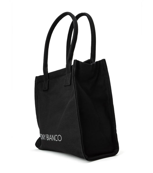 Tony Bianco Claire Black Tote Bag Accessories Black | MYJVR35182