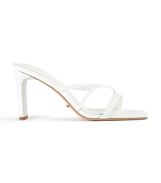 Tony Bianco Classic White Nappa 8.5cm Bridal Heels White | TMYPQ14610