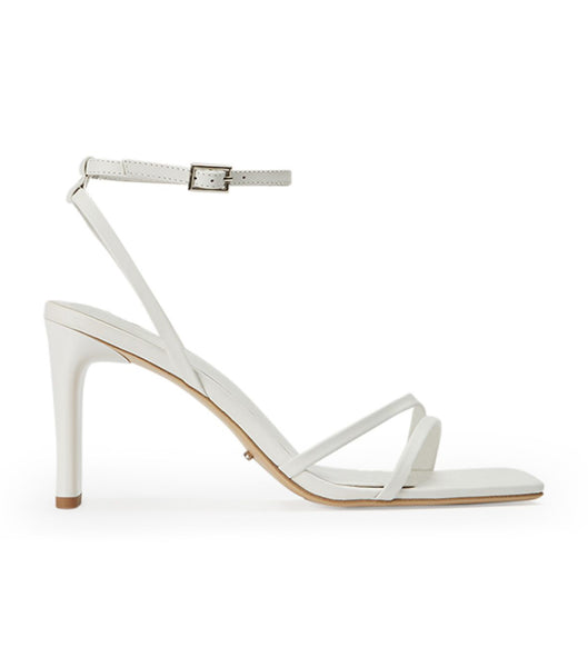 Tony Bianco Corso Milk Capretto 8.5cm Bridal Heels White | ZMYMJ69702