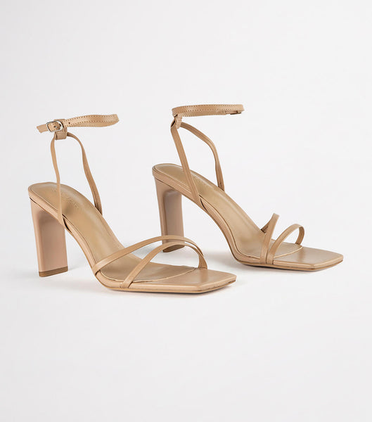 Tony Bianco Corso Skin Nappa 8.5cm Event Heels Skin Color | MYZPD38734