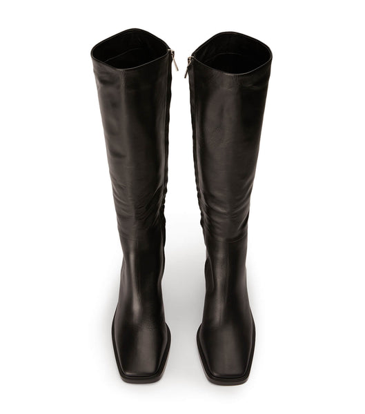 Tony Bianco Darby Black Venice 7.5cm Knee High Boots Black | MYDYB36149