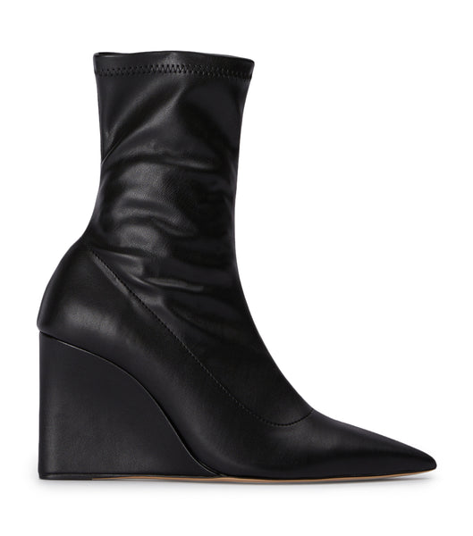 Tony Bianco Diplo Black Venezia 9.5cm Ankle Boots Black | MYCIF70978