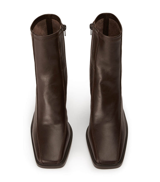 Tony Bianco Dusty Choc Como 7.5cm Ankle Boots Chocolate | MMYHR28549