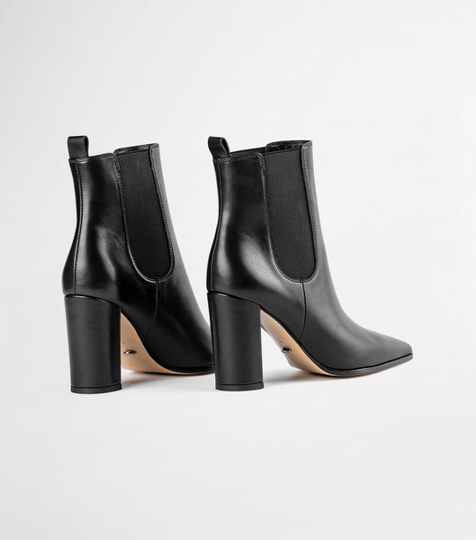 Tony Bianco Easton Black Como 8.5cm Ankle Boots Black | FMYUI72068