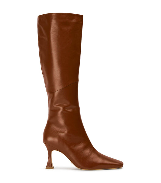 Tony Bianco Fantasy Rust Venice 8cm Mid Calf Boots Red | MYICD23461