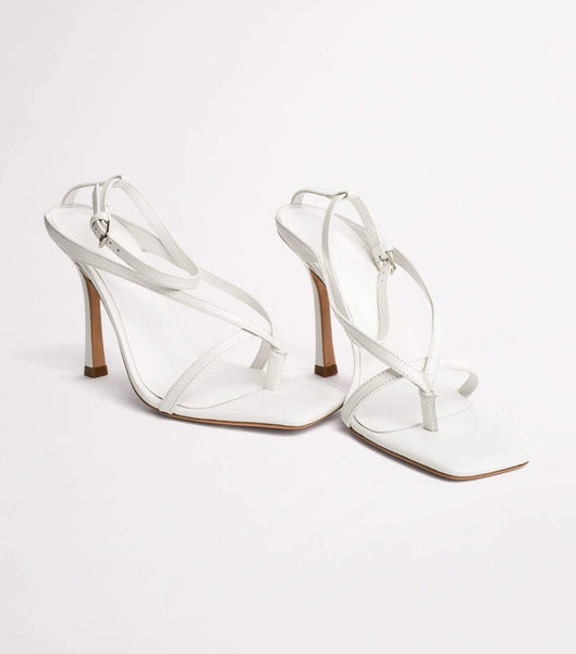 Tony Bianco Faythe White Kid 10.5cm Bridal Heels White | MYIIZ51184