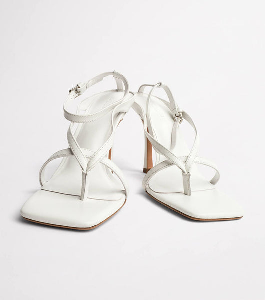 Tony Bianco Faythe White Kid 10.5cm Bridal Heels White | MYIIZ51184