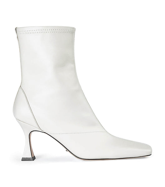 Tony Bianco Fomo Dove Nappa 8cm Ankle Boots White | MYNEJ61805