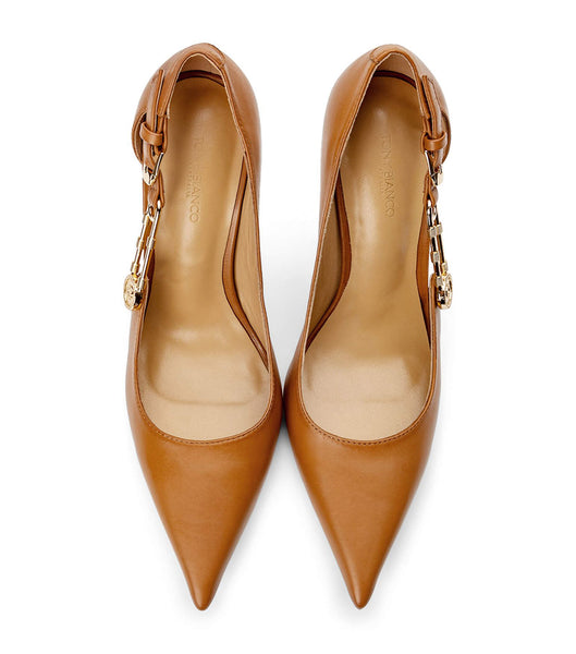 Tony Bianco Glow Tan Como 11cm Event Heels Brown | MYCIF56296