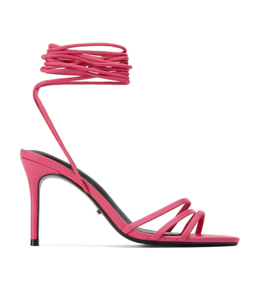 Tony Bianco Hailee Acid Pink 8.5cm Low Heels Pink | MYJZR47118