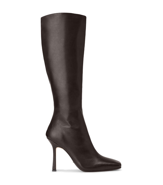 Tony Bianco Havana Chocolate Nappa 10.5cm Stiletto Boots Chocolate | AMYDF82379