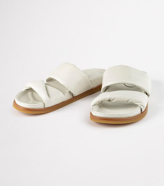 Tony Bianco Henry Dove Nappa 3.5cm Sandals White | MMYHR11881