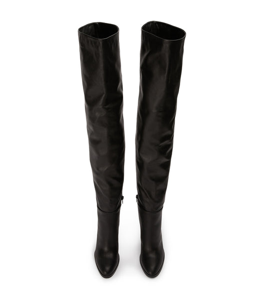 Tony Bianco Hero Black Como 10.5cm Heeled Boots Black | QMYUV40656