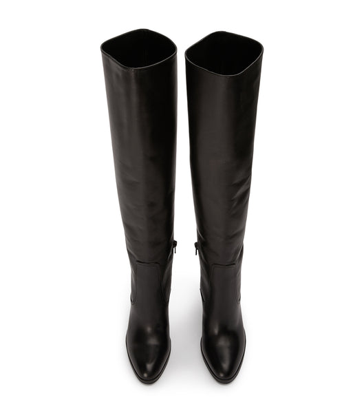 Tony Bianco Hot Black Como 10.5cm Heeled Boots Black | MYQCS88243