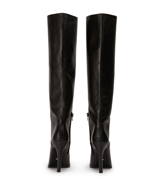 Tony Bianco Hot Black Como 10.5cm Mid Calf Boots Black | DMYKV20334