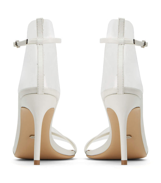 Tony Bianco Houston Milk Capretto 8.5cm Event Heels White | MYNZX99739