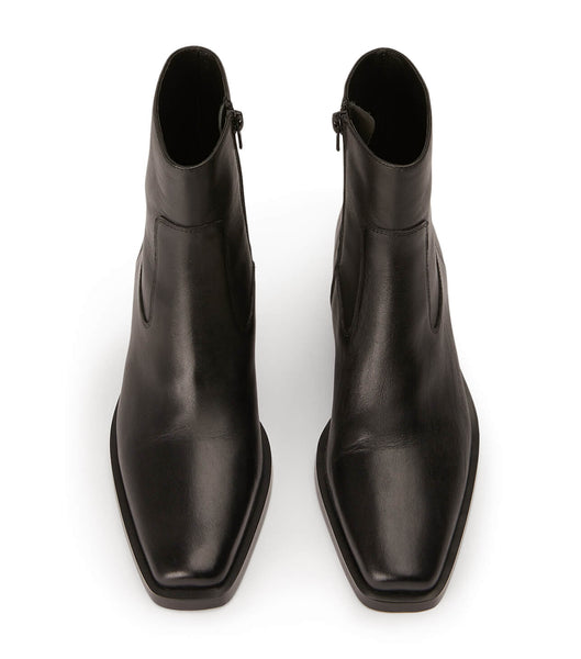 Tony Bianco Kamilla Black Como 6cm Ankle Boots Black | MYNEJ62343