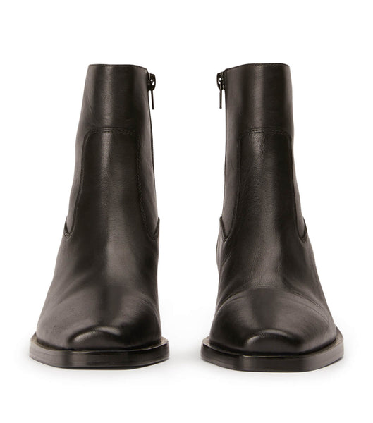 Tony Bianco Kamilla Black Como 6cm Ankle Boots Black | MYNEJ62343