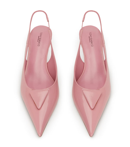 Tony Bianco Kimmy Musk Hi Shine 4.5cm Court Shoes Pink | MYQAV82185