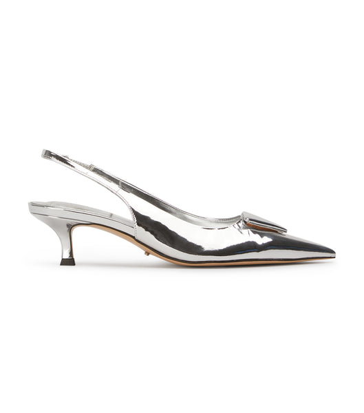 Tony Bianco Kimmy Silver Shine 4.5cm Court Shoes Silver | BMYSD58442