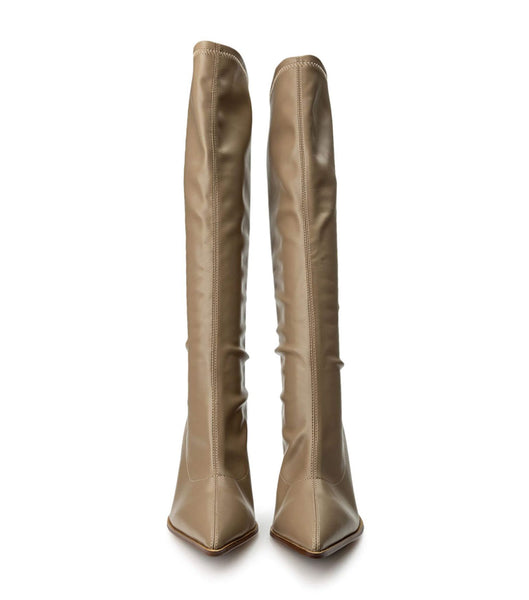 Tony Bianco Knight Piazza Venezia 9.5cm Knee High Boots Yellow | MYXMI21758