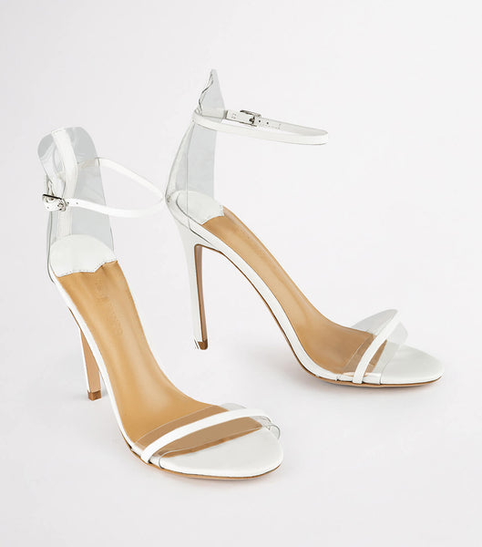 Tony Bianco Kosumi Milk Denver 11cm Bridal Heels White | PMYQX18998