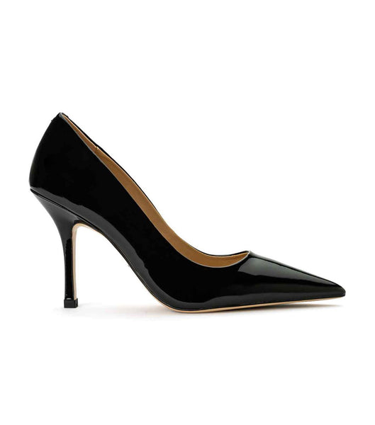 Tony Bianco Kysaia Black Patent 9.5cm Stiletto Heels Black | GMYUC14580