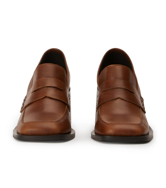 Tony Bianco Lomax Cognac 6.5cm Loafers Brown | LMYTR26006