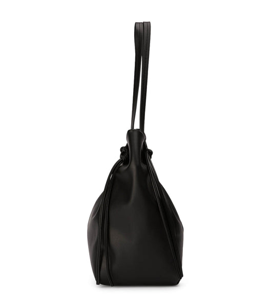 Tony Bianco Lucky Black Nappa Handbag Accessories Black | LMYTR54151