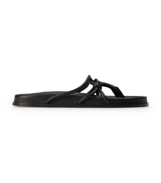 Tony Bianco Luelle Black Nappa Sandals Black | MYEGJ88891