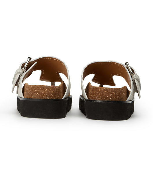 Tony Bianco Marlo Milk Suede 3cm Sandals White | SMYVO52000