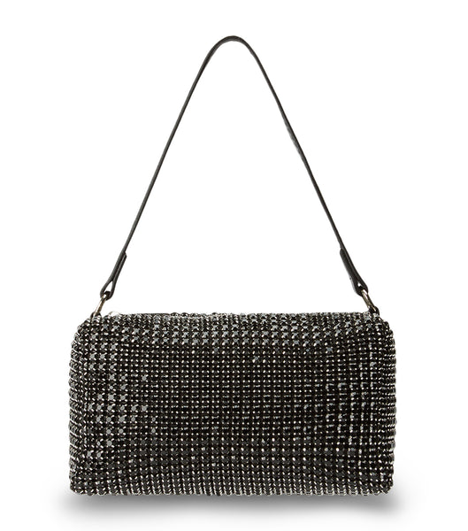 Tony Bianco Moma Black Crystal Mini Handbags Accessories Black | SMYNY96928