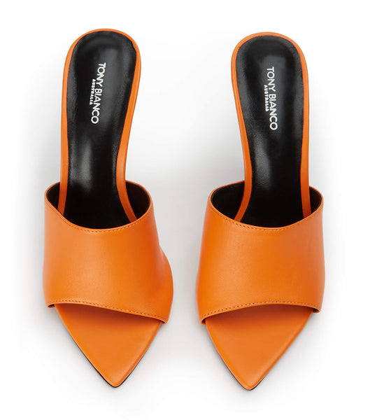 Tony Bianco Mylo Acid Orange 10.5cm Event Heels Orange | PMYER25137