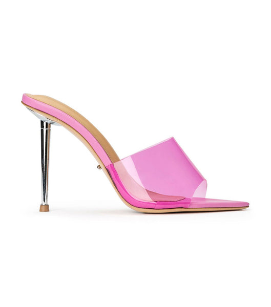 Tony Bianco Mylo Pink Vinylite/Pink 10.5cm Stiletto Heels Pink / Pink | XMYGW75176