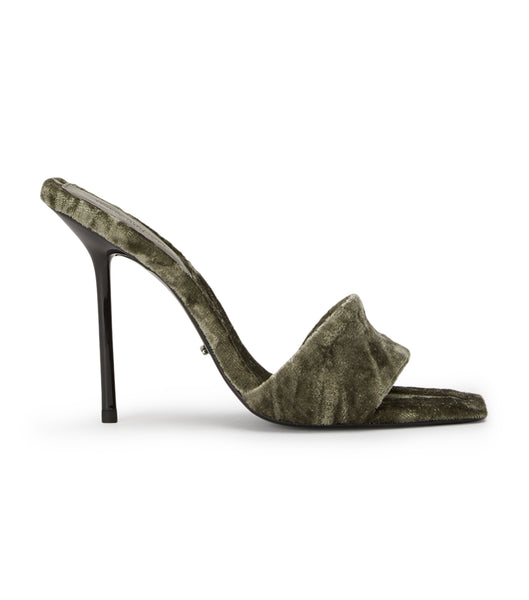 Tony Bianco Natalie Envy Crush 10.5cm Stiletto Heels Green | LMYTR42371