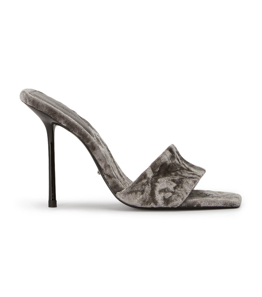 Tony Bianco Natalie Smoke Crush 10.5cm Event Heels Grey | MYCIF97982