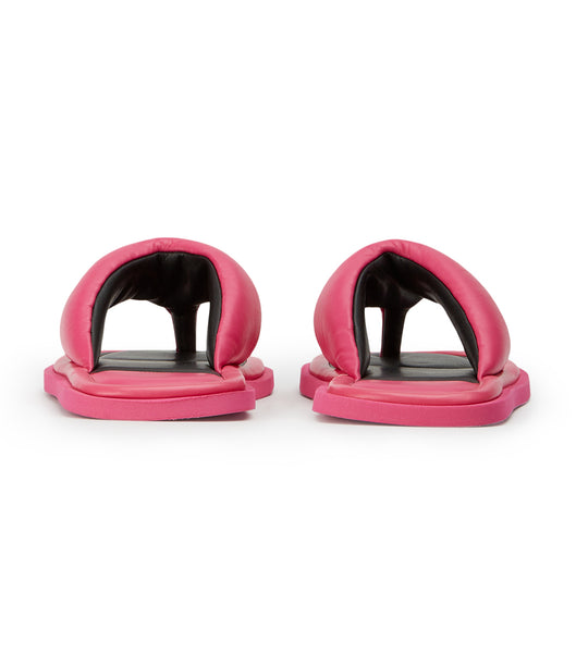 Tony Bianco Nikki Acid Pink Slides Pink | EMYVG93937