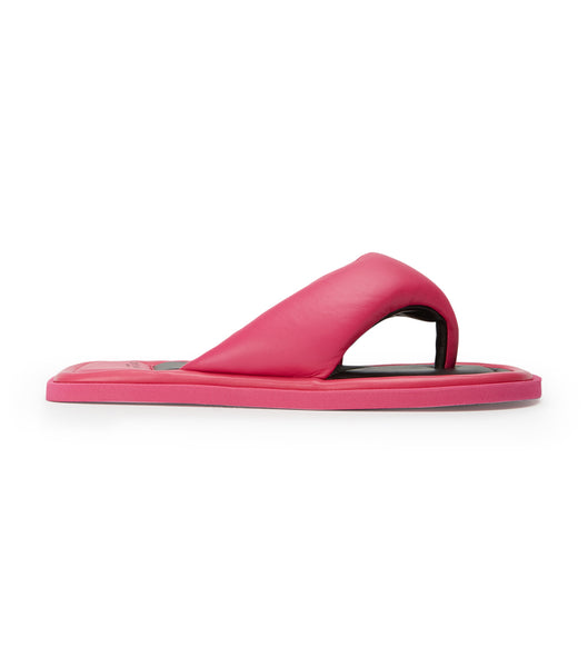 Tony Bianco Nikki Acid Pink Slides Pink | EMYVG93937