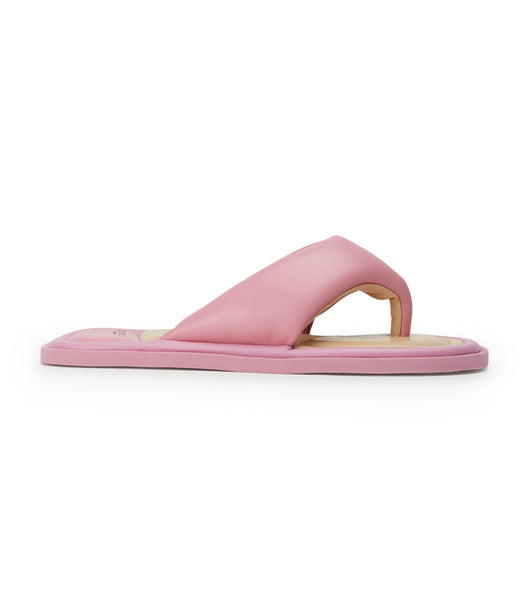 Tony Bianco Nikki Musk Nappa Sandals Pink | YMYGT58520