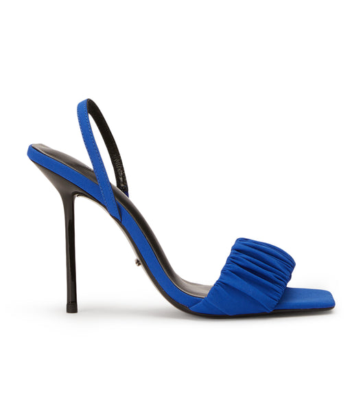 Tony Bianco Nixon Azure Crepe 10.5cm Event Heels Azure | EMYHC30696